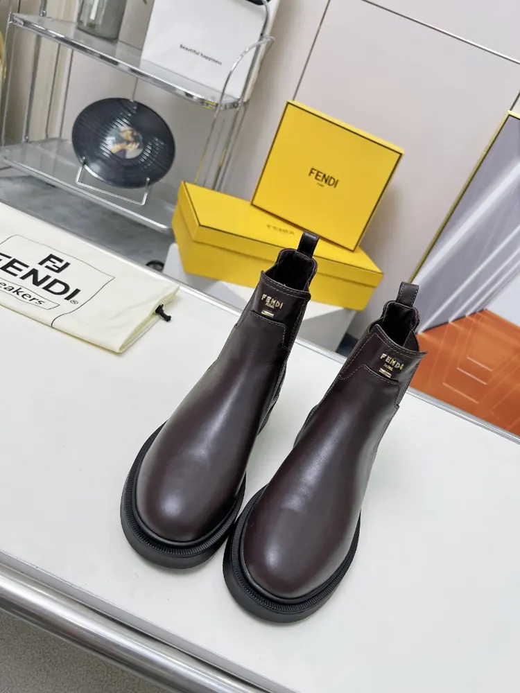 Fendi thick-soled boots