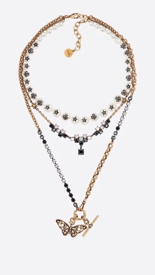 Dior pearl necklace