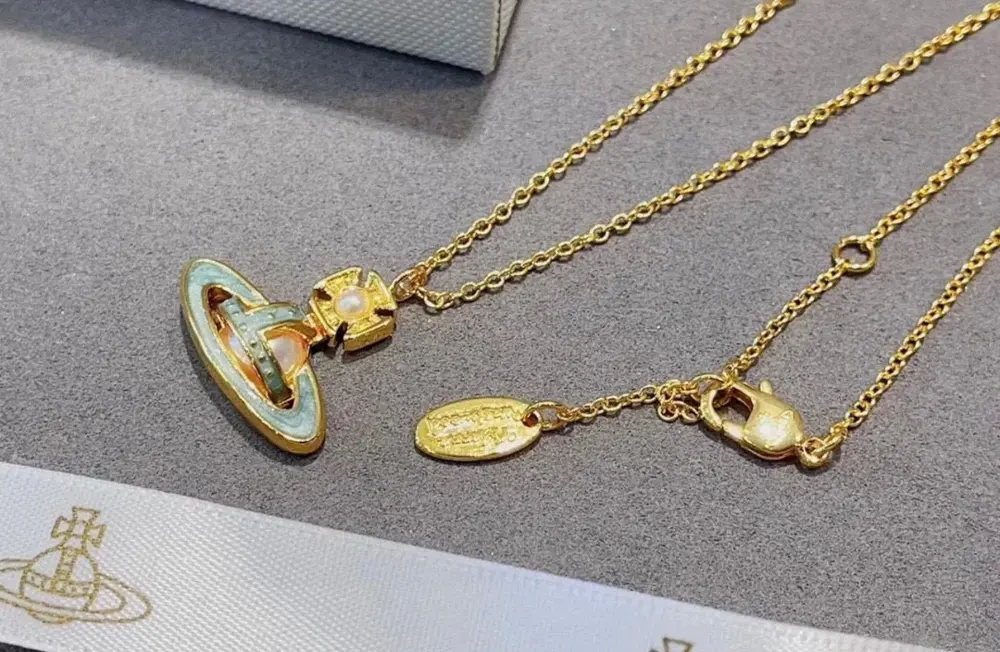 Vivienne Westwood Saturn necklace