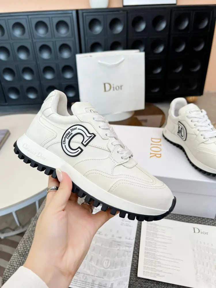Dior C’est sneakers are eye-catching and stylish. They are carefully