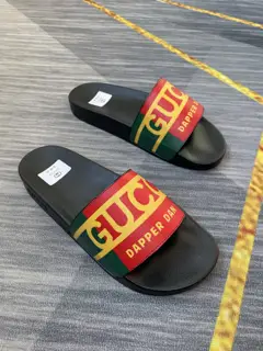 Gucci couple flip flops