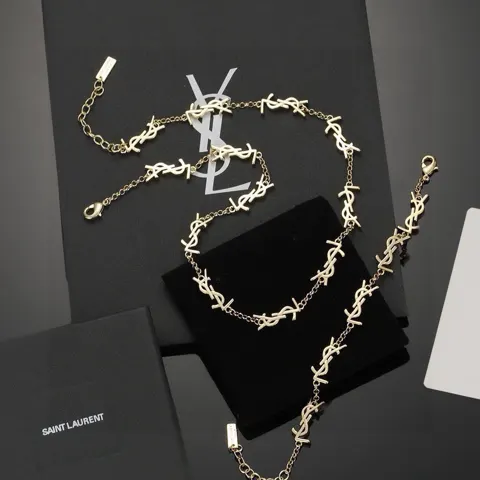 Saint Laurent Necklace Bracelet
