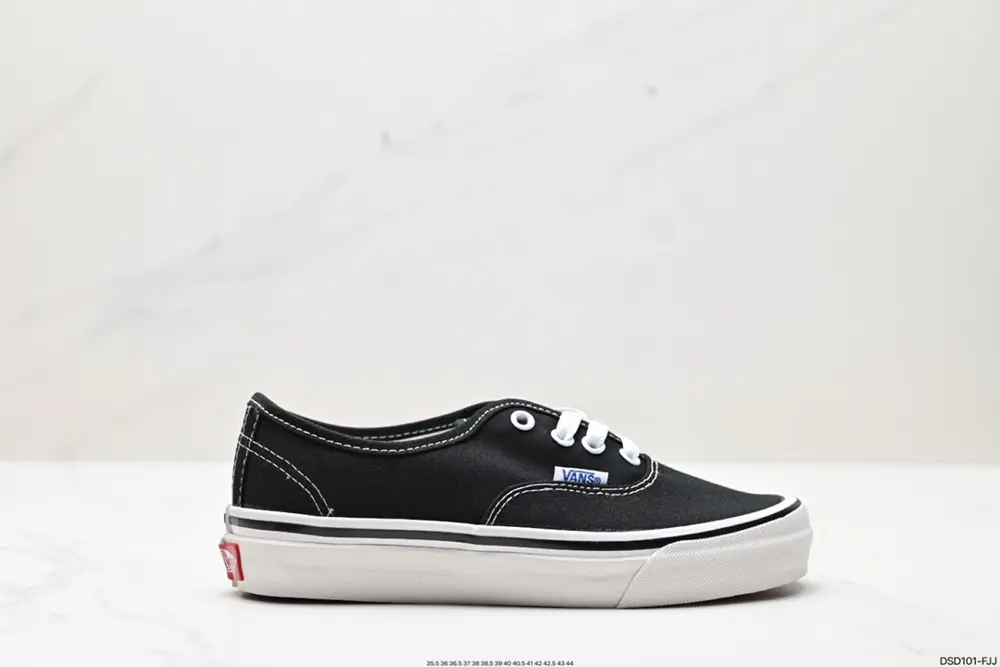 Vans 44DX Classic Annaheim Low-top Vulcanized Half-slip Skateboard Shoes Retro AUT High-end