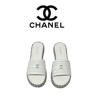 Chanel bread slippers