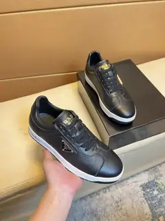 Prada modern style sports shoes. A must-have casual shoe for trendy men Original brand