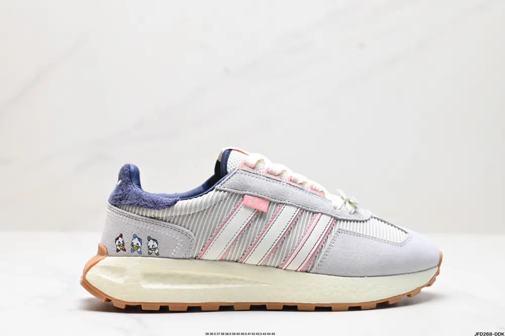 Adidas Retropy E5 W.R.P Adidas new sports casual popcorn running shoes Clover Thick sole JR0107