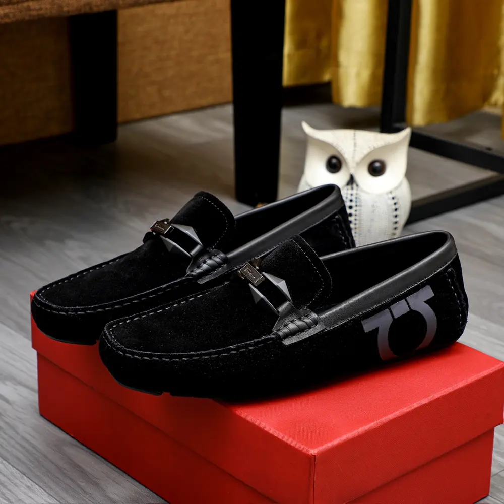 Salvatore Ferragamo casual slip-on shoes Official counter 1:1 production