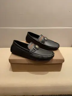 Versace Upper first layer imported lychee grain cowhide
