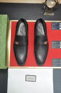 Gucci formal leather shoes (cowhide lining) new models are here Original European style
