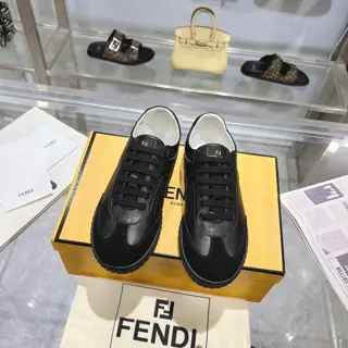 FENDI Fashion Splicing Dexterity Shoes