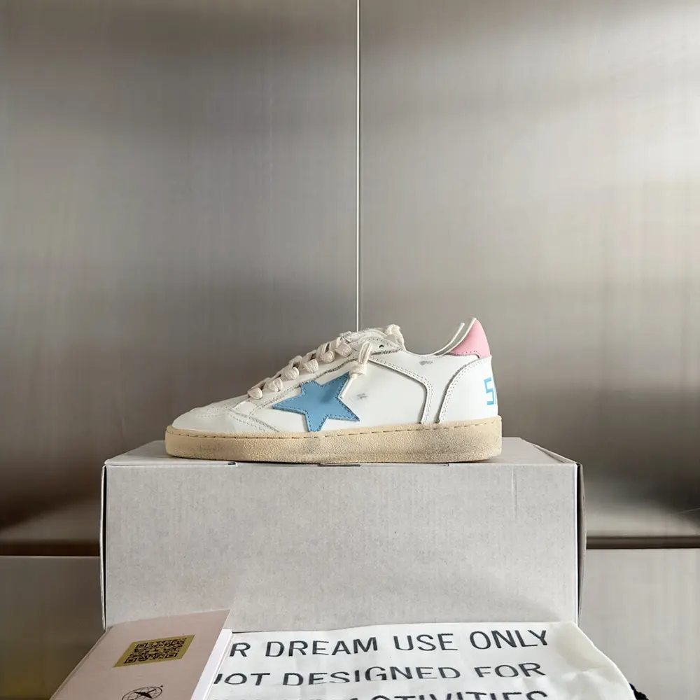 Golden Goose GGDB Men’s and Women’s Shoes Ball Star Series Retro Distressed Thick Sole Star