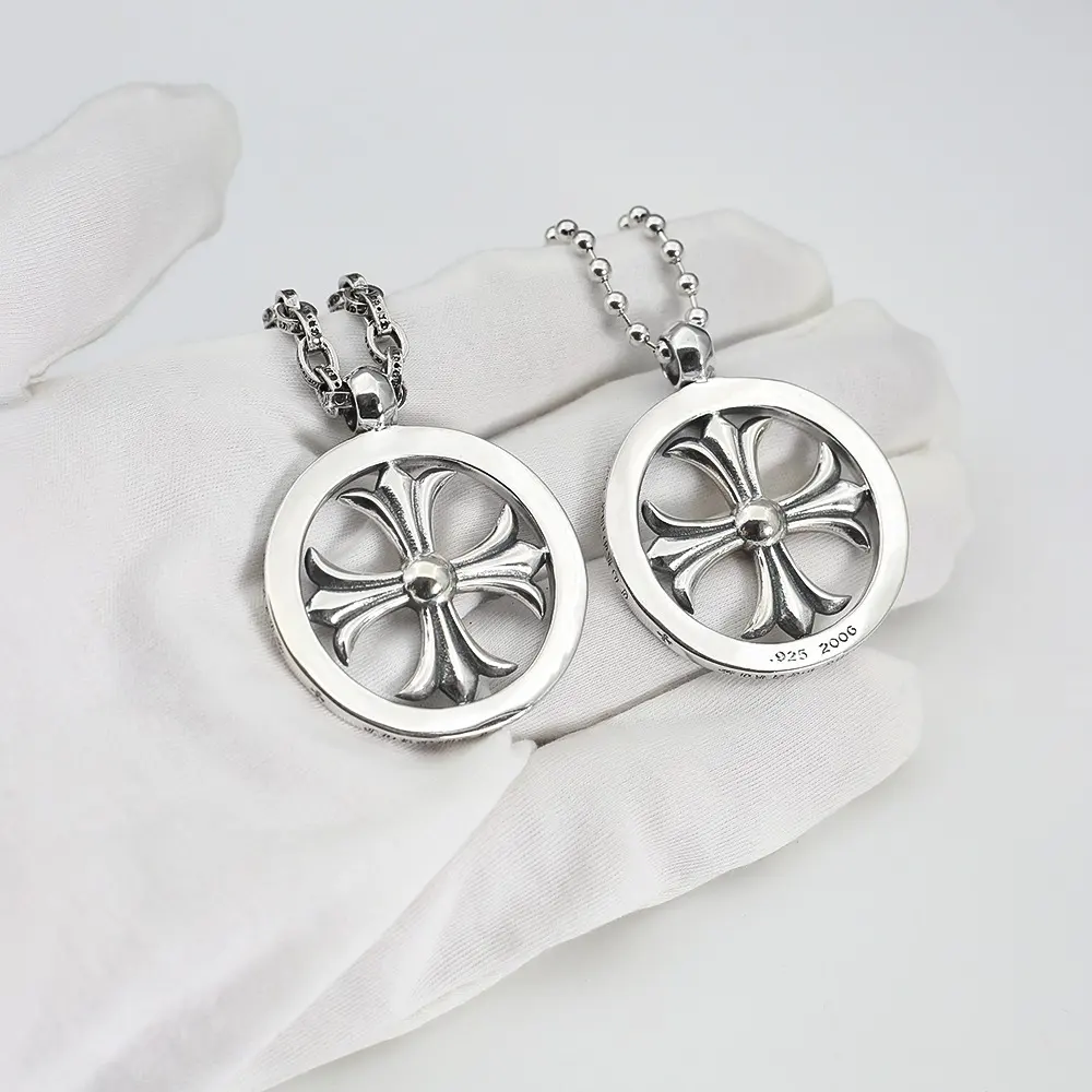 Chrome Hearts Letter necklace Bead necklace