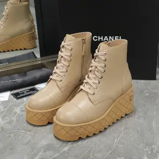 CHANEL/Chanel 24ss Xiaoxiang autumn and winter catwalk boots