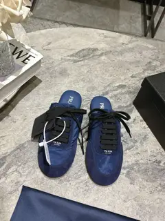 Prada Thin-soled Dexter Half-slippers for Women