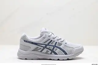 Asics/Asics breathable mesh upper with some synthetic leather material