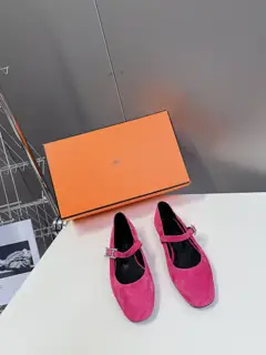 Hermès autumn and winter new Mary Jane Shoes