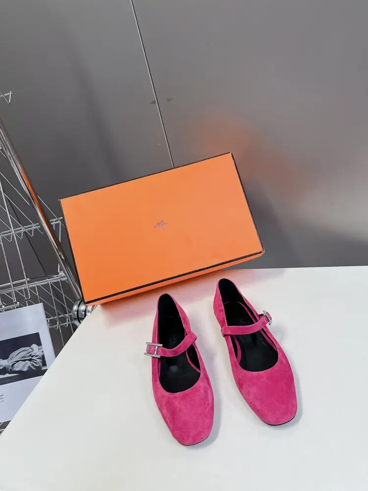 Hermès autumn and winter new Mary Jane Shoes