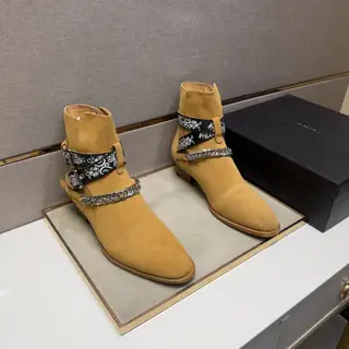 AMIRI men’s casual high-top boots