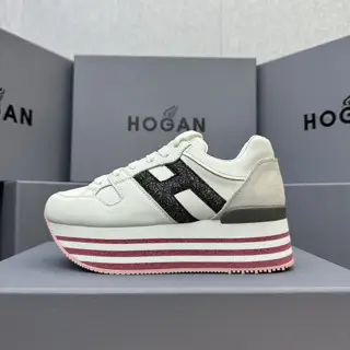 HOGAN platform thick sole top version Shoes
