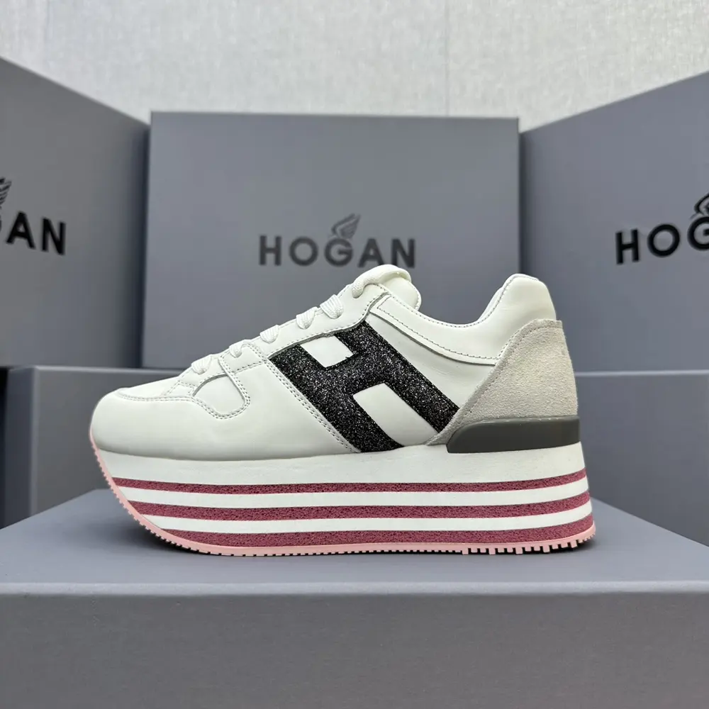 HOGAN platform thick sole top version Shoes