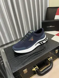 Armani’s new sports casual shoes counter quality