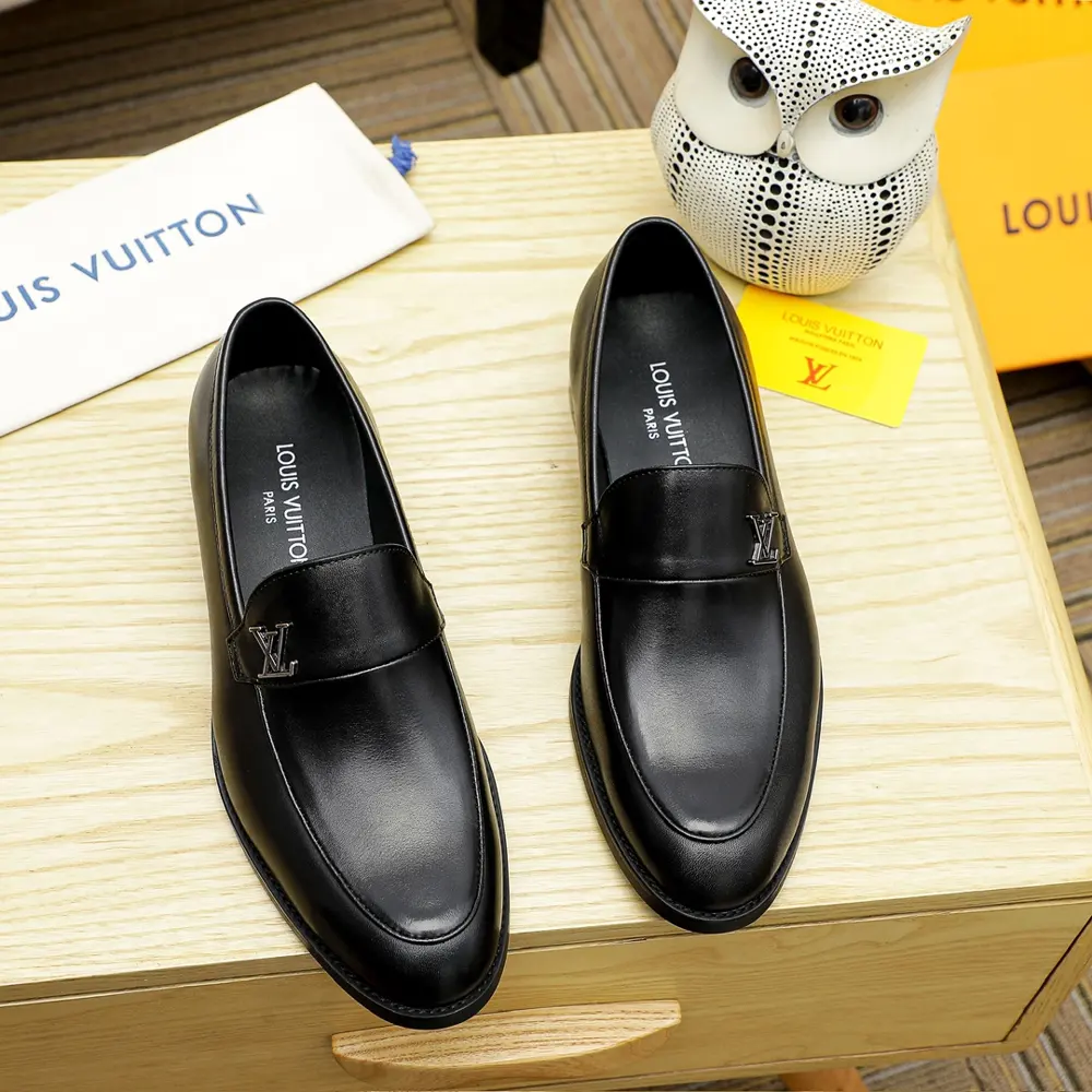 Louis Vuitton high-end business formal leather shoes