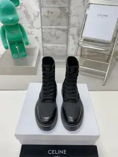 Celine new nylon fabric Heels