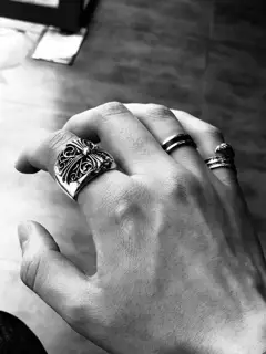 Chrome Hearts Classic Cross Ring