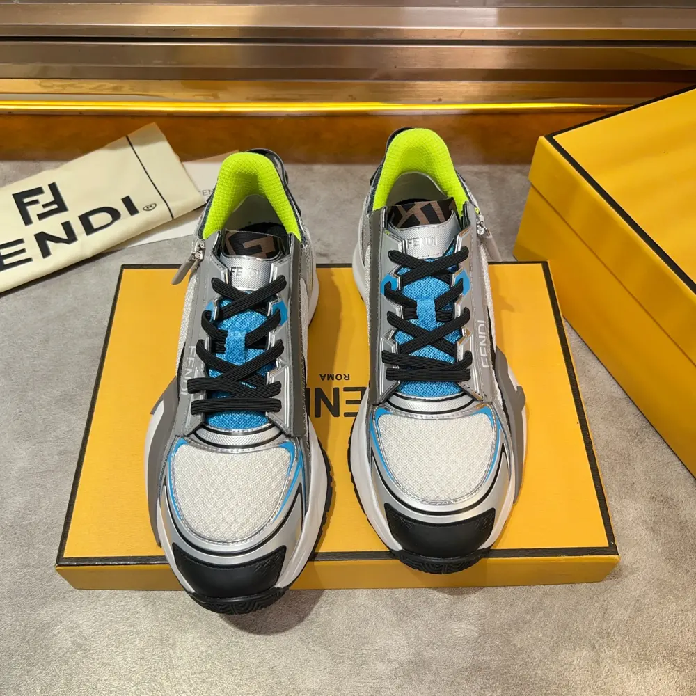 Fendi Flow casual sneakers for men with elastic band