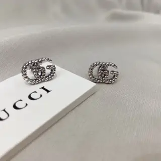 Gucci Double G threaded earrings