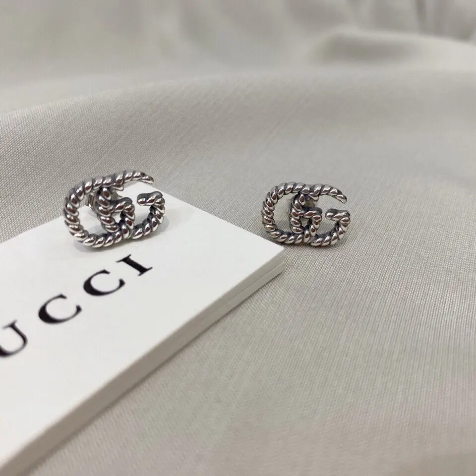 Gucci Double G threaded earrings