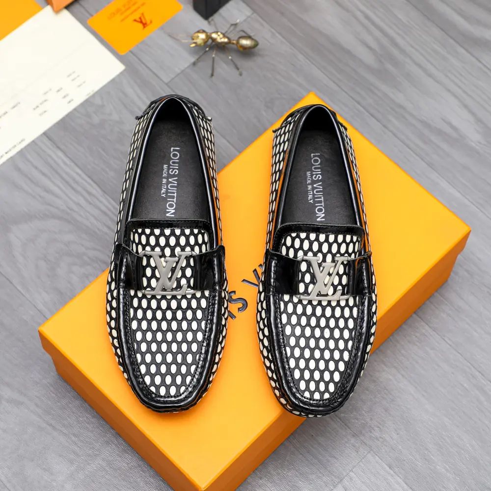 Louis Vuitton business formal leather shoes