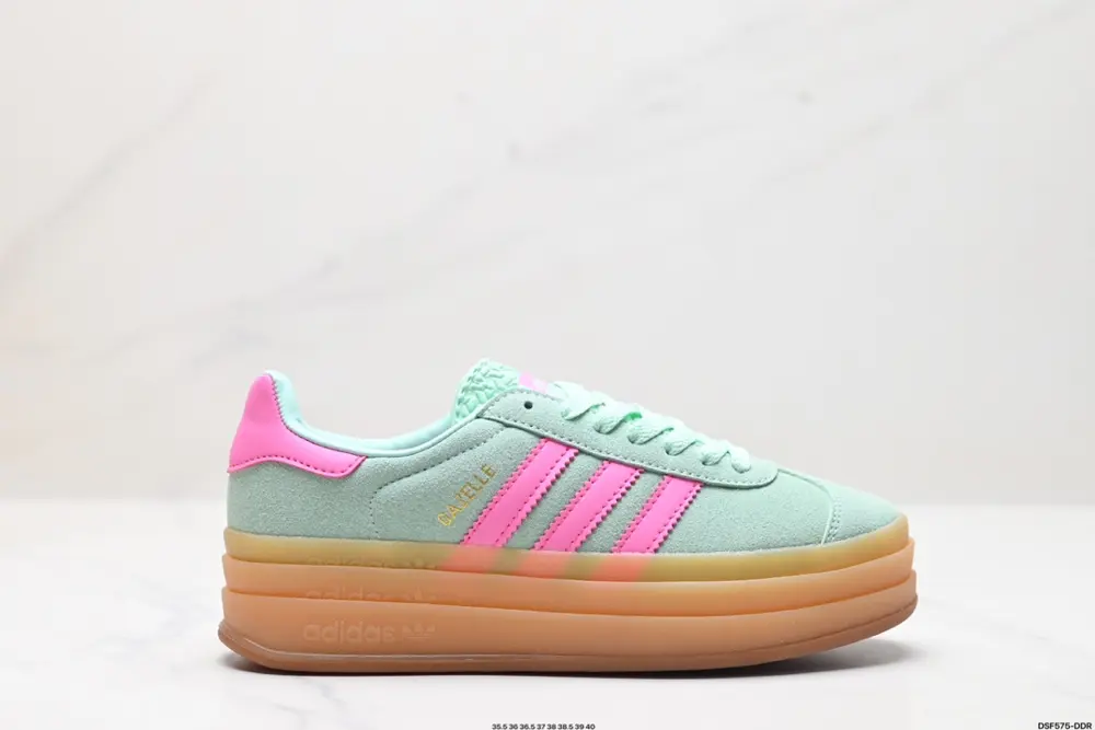 Adidas Gazelle Bold W low-top retro versatile casual sports sneakers HQ6893