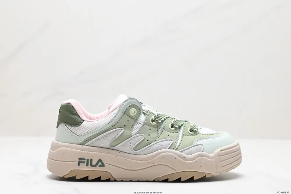 FILA 2023 summer new men’s and women’s new sports dad shoes retro running shoes F12W331207FGP