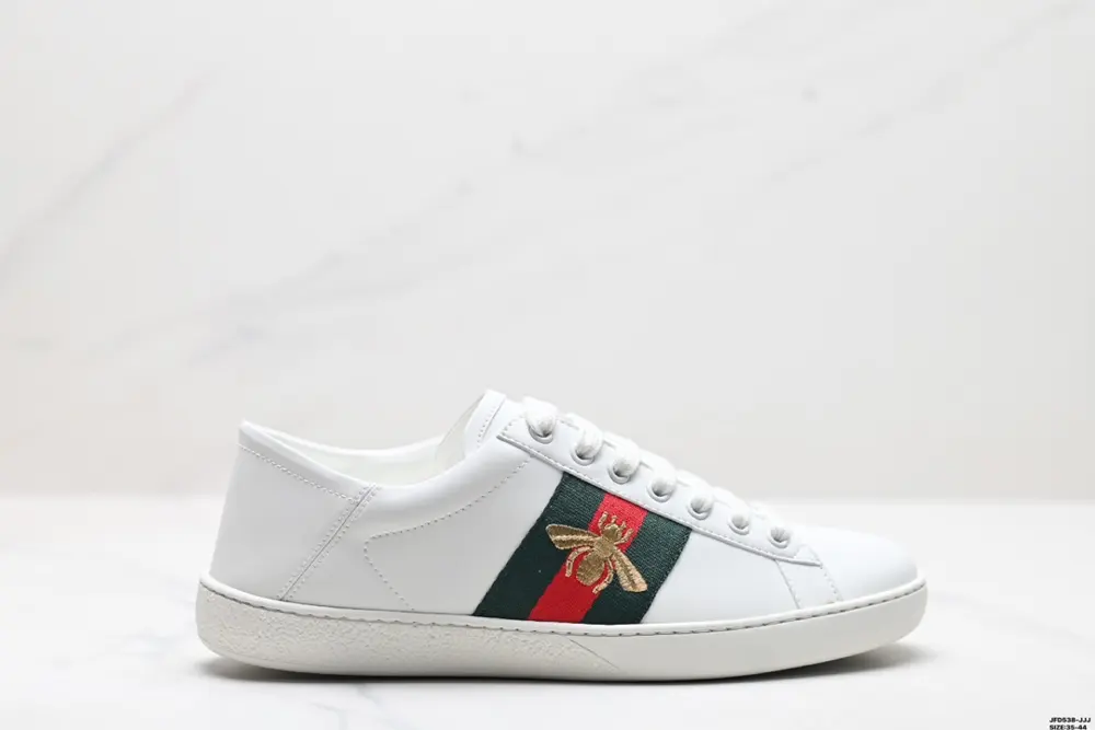 Gucci ACE leather embroidered bee fashion sneakers 429446