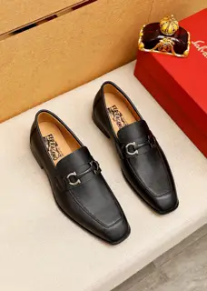 Salvatore Ferragamo casual leather shoes