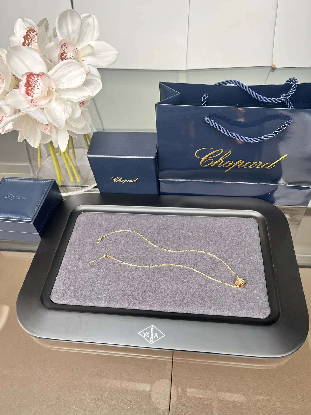 Chopard Ice Cube Series Wide Necklace