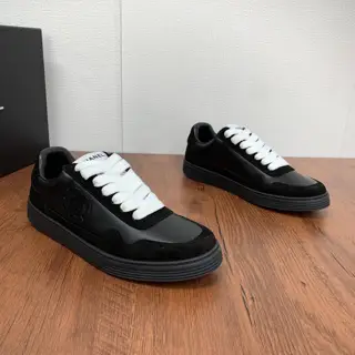 Chanel leather casual sneakers