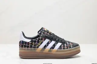 Adidas Gazelle Bold W low-top retro versatile casual sports shoes