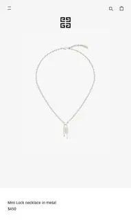 Givenchy necklace