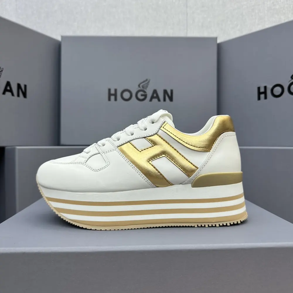HOGAN platform thick sole top version Shoes