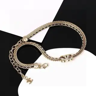 Chanel belt necklace
