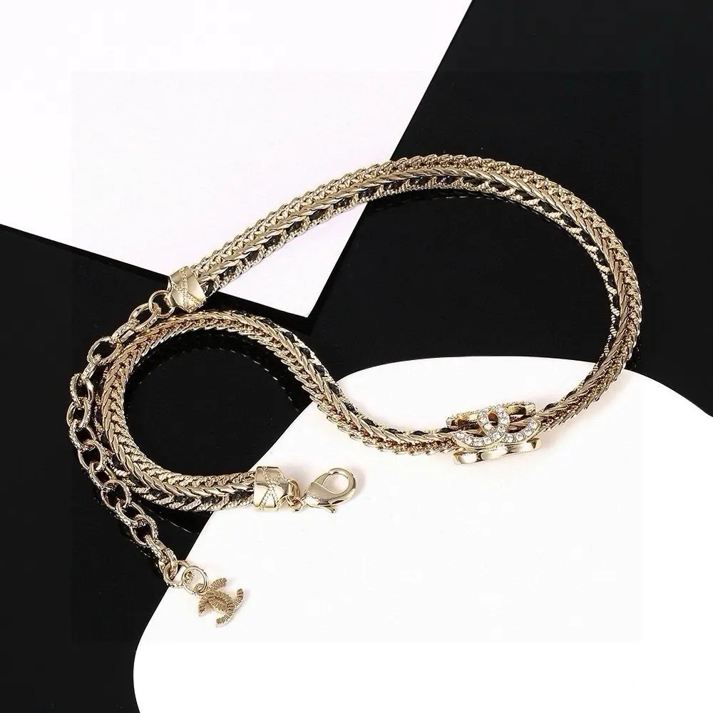 Chanel belt necklace
