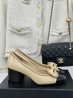 Chanel Chain Butterfly Shoes Series