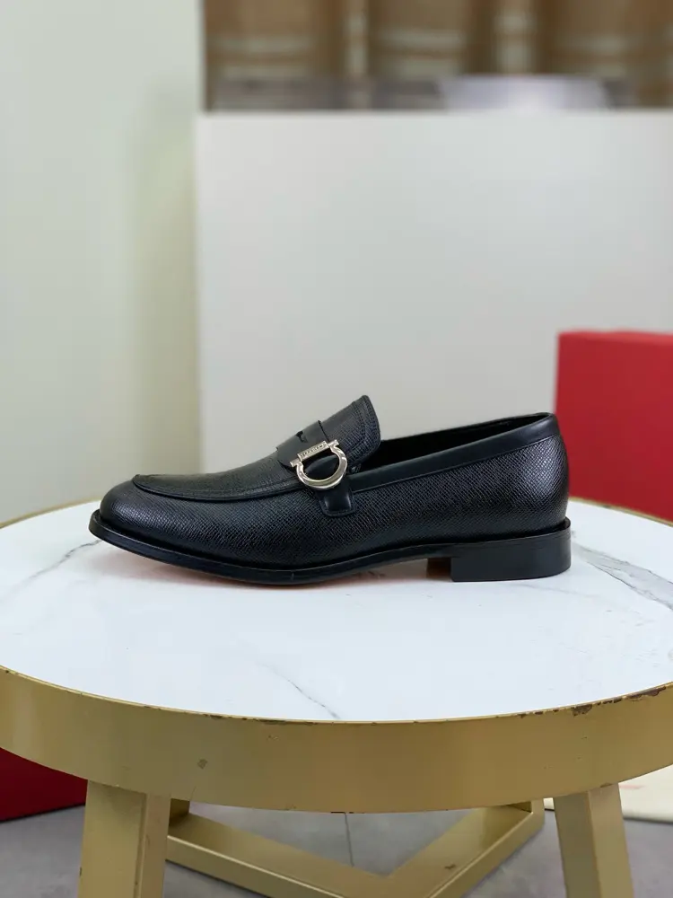 Louis Vuitton Salvatore Ferragamo business formal leather shoes