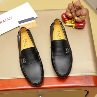 Bally loafers are on sale at the counter