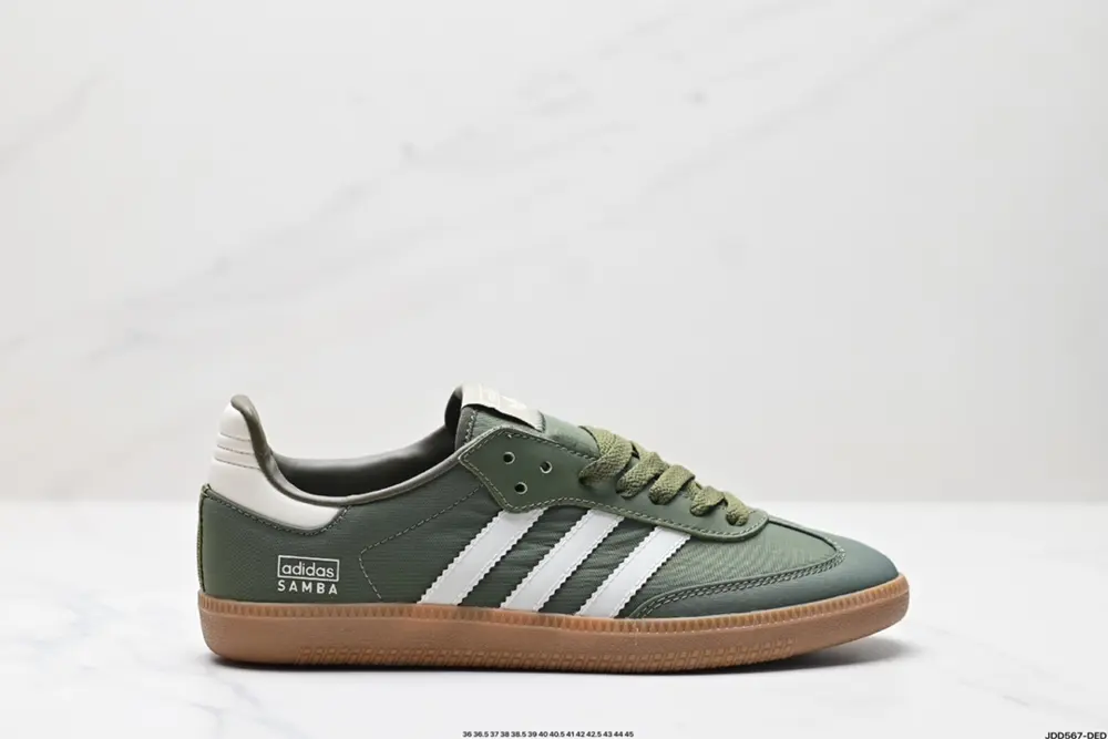 Adidas Originals Samba Vegan OG “SPD” Samba series gentleman German training football style LF6514