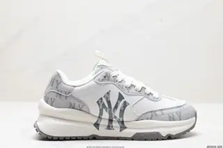 MLB Big Ball Chunky Mesh Thick-soled Daddy Series Low-top Mesh Lightweight Casual Sports 3ARNCRD4N