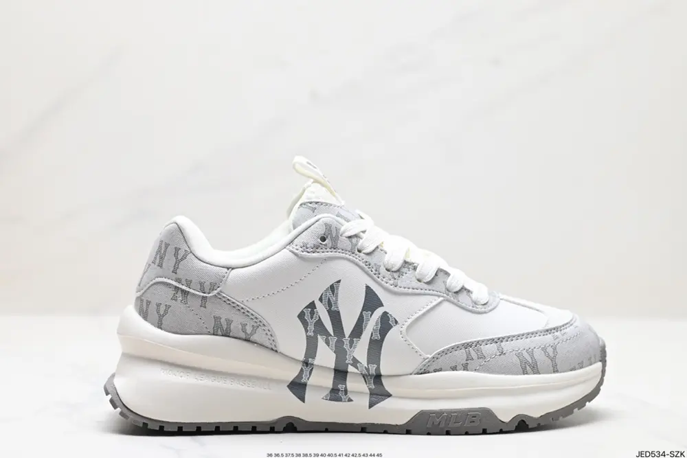 MLB Big Ball Chunky Mesh Thick-soled Daddy Series Low-top Mesh Lightweight Casual Sports 3ARNCRD4N