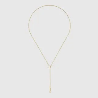 Gucci New Gucci Link to Love Series Lock Necklace